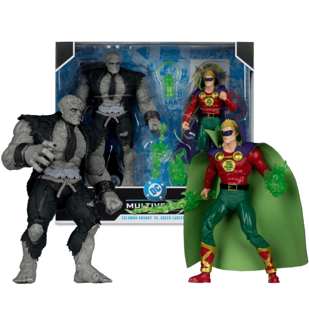 DC Multiverse – Solomon Grundy Vs Green Lantern 7″ Figure wth Megafig (2 Pack)
