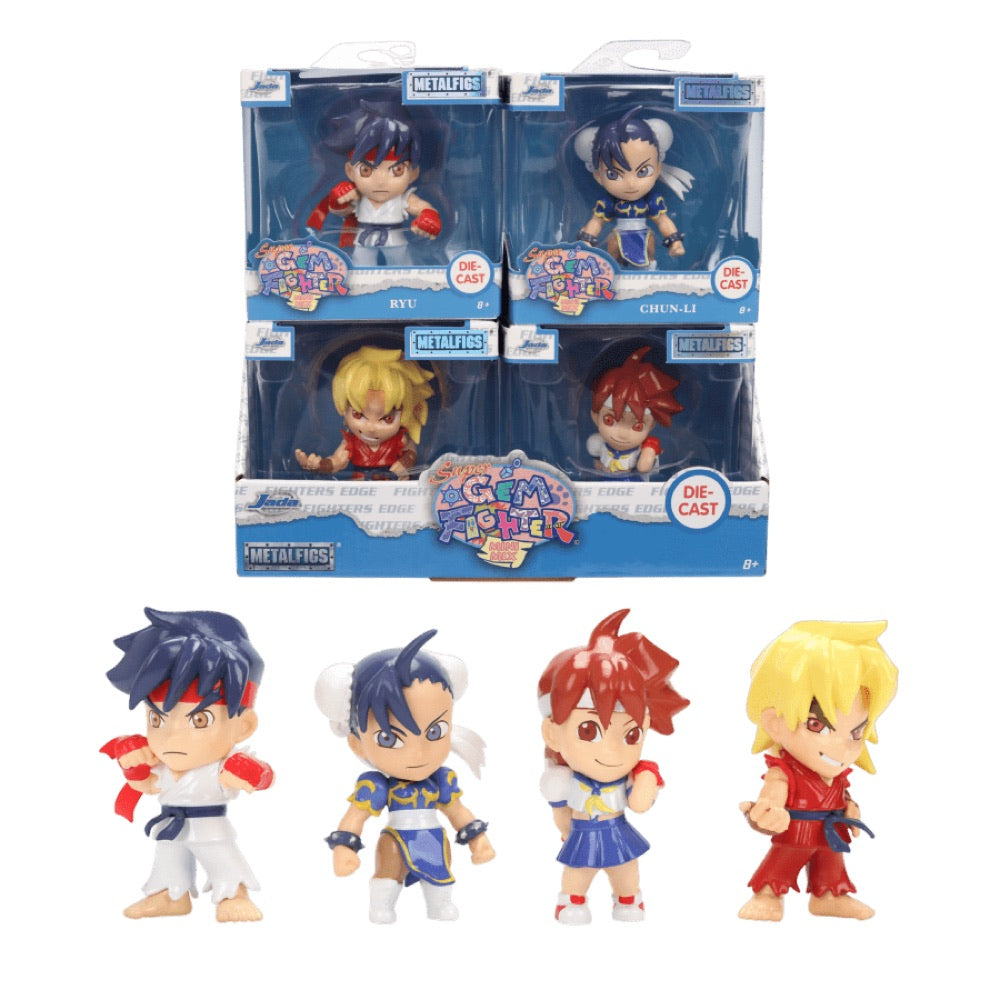 Super Gem Fighter – 2.5″ Metalfigs Assortment (Display of 12)
