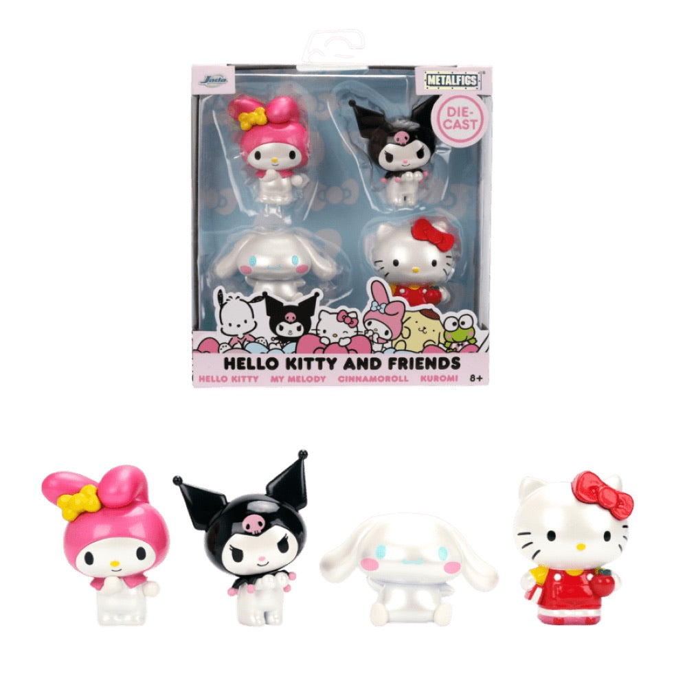 Hello Kitty – 2.5″ Metalfigs Wave 2 Figures 4-Pack