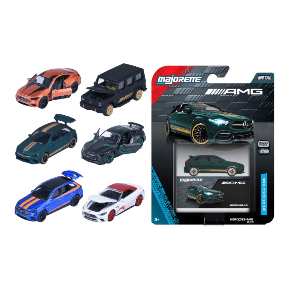 Majorette – 1:64 Mercedes-AMG Deluxe Car 12ct H/S