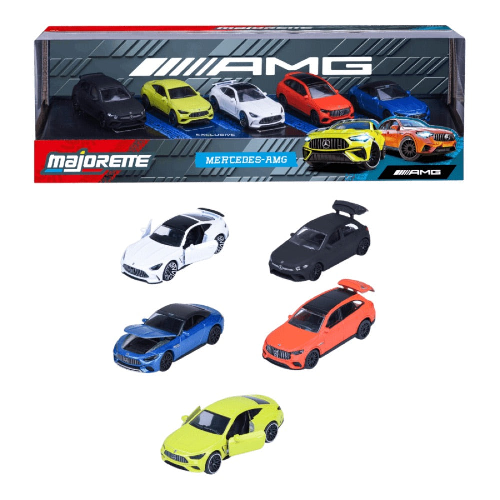 Majorette – 1:64 Mercedes AMG 5 Pieces Giftpack