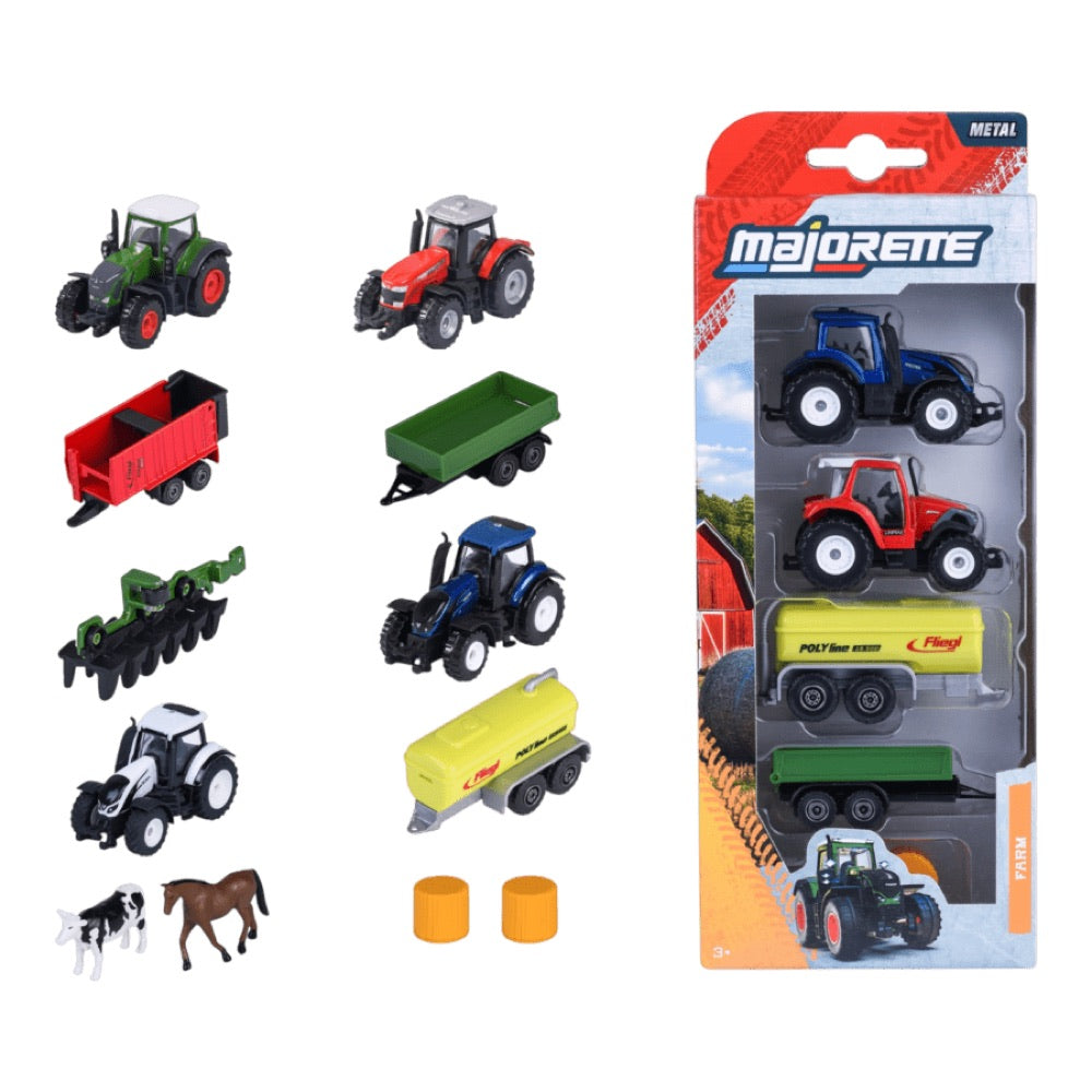 Majorette – Farm 5 Pieces Set 6 Count (Hangsell)