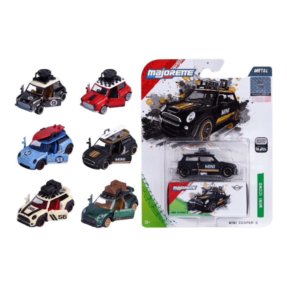 Majorette – 1:64 Mini Deluxe Cars 12ct H/S