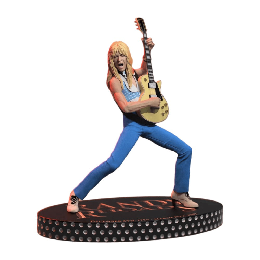Randy Rhoads 4 – Early Years Blue Version Rock Iconz Statue