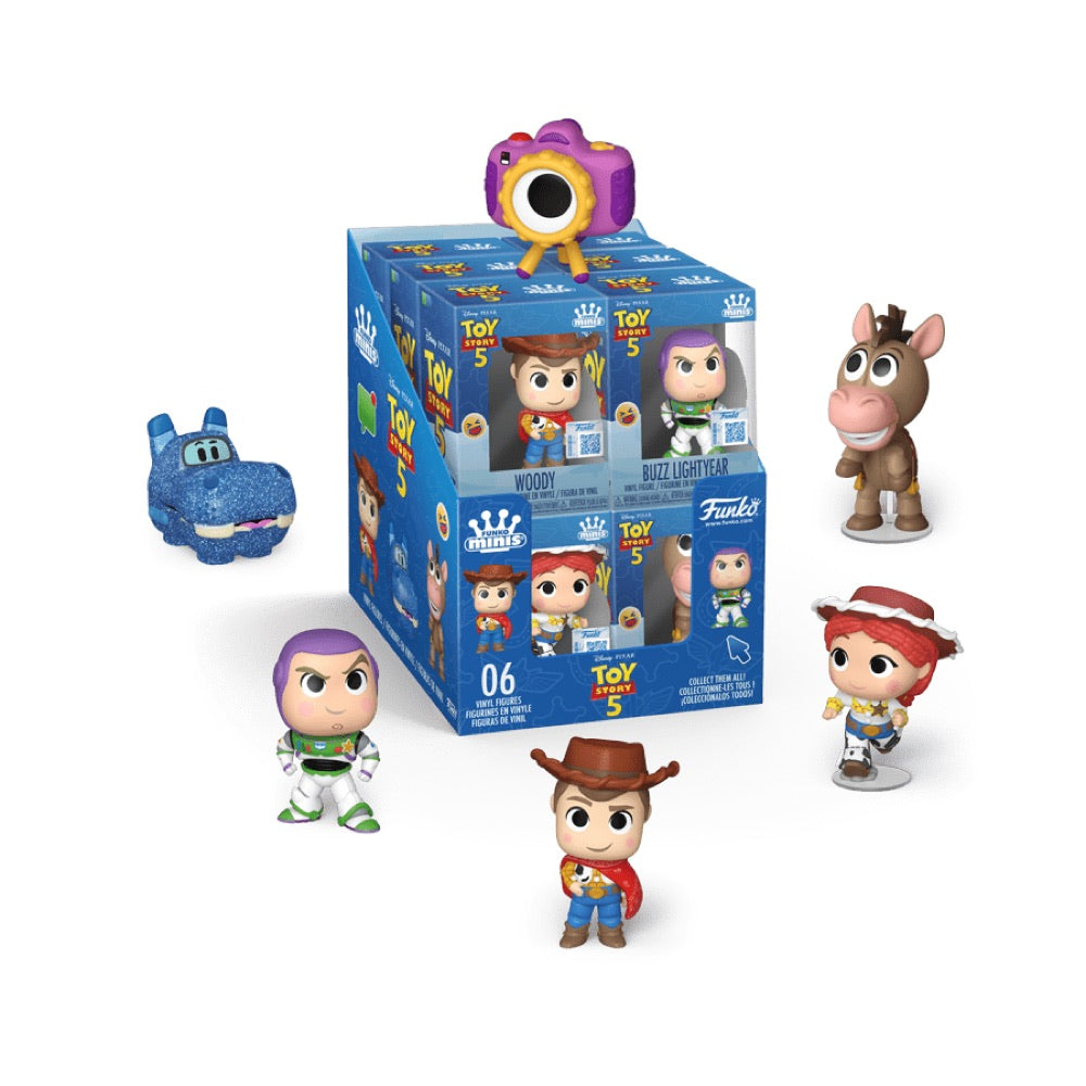 Toy Story 5 – Mini Vinyl Figures Assortment (Display of 12)