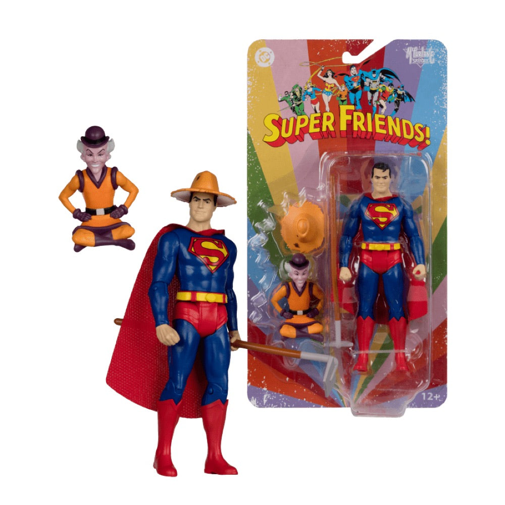 DC Comics – Farmer Superman And Mr Mxyzptlk Retro Super Friends 6″ Figure