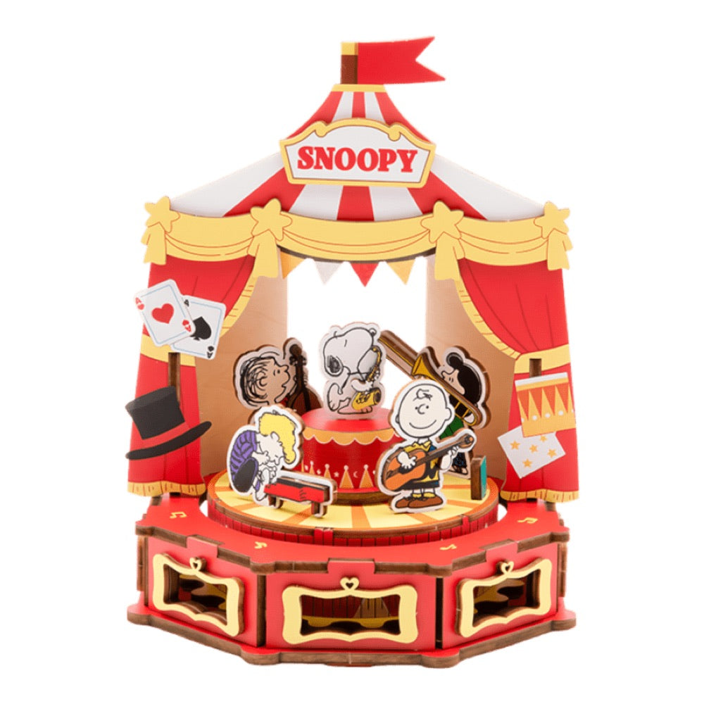 Peanuts – Amusement Park Series – Snoopy Circus Construction Craft Set