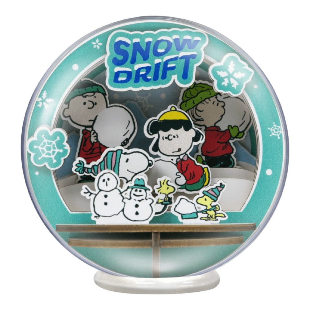 Peanuts – Snoopy Snow Drift Wooden Theatre (23 Pieces)
