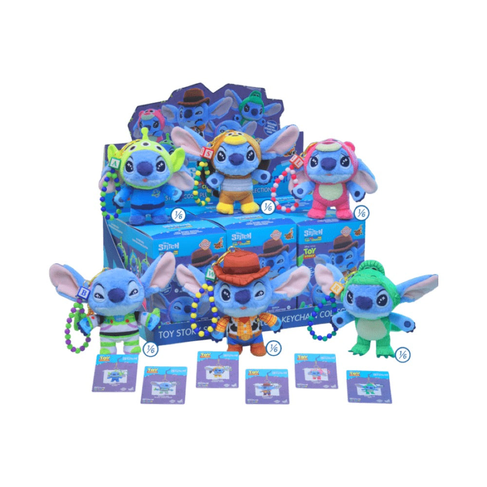 Lilo & Stitch – Stitch x Toy Story Cosbi Plush Keychain (Display of 6)