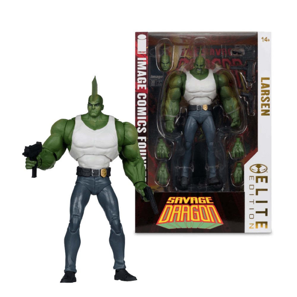 Savage Dragon – The Dragon 7″ Elite Edition Figure