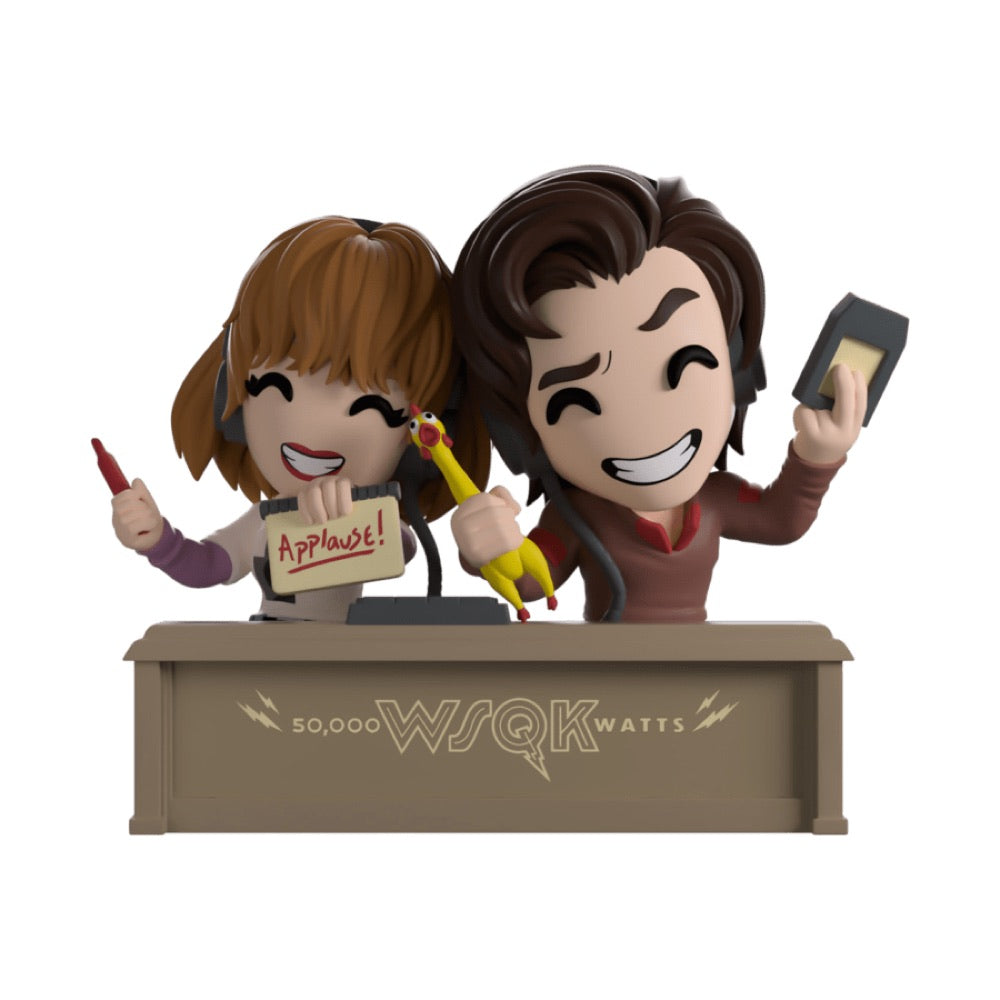 Stranger Things – WSQK Robin & Steve 5″ Vinyl Figure Diorama