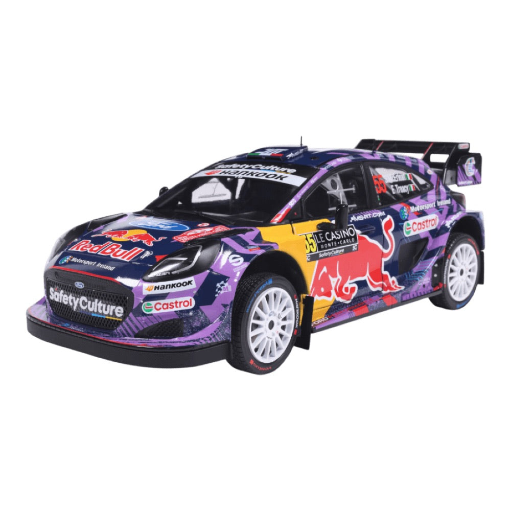 Solido – 1:18 2025 Ford Puma Rally1 Hybrid #55 Rallye Montecarlo Diecast Vehicle