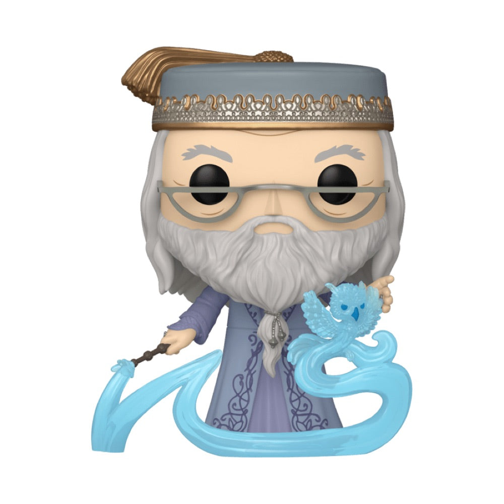 Harry Potter – Dumbledore (with Patronus) US Exclusive Pop! Vinyl [RS]