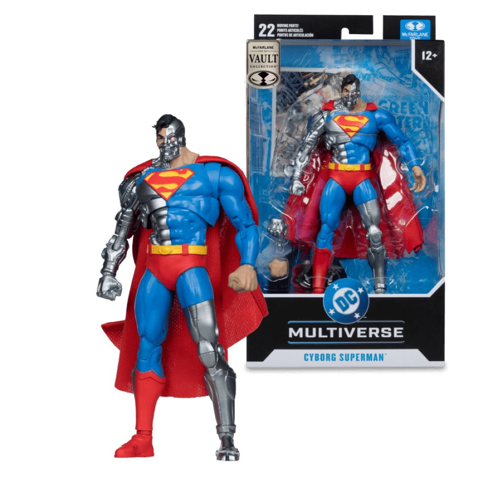 DC Multiverse – Cyborg Superman (Mcfarlane Vault) 7″ Action Figure