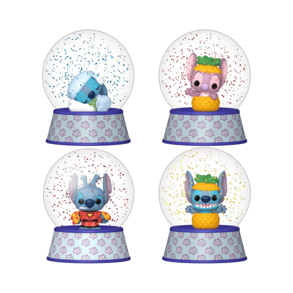 Lilo & Stitch – Mini Glitter Snow Globes Assortment (Display of 12)