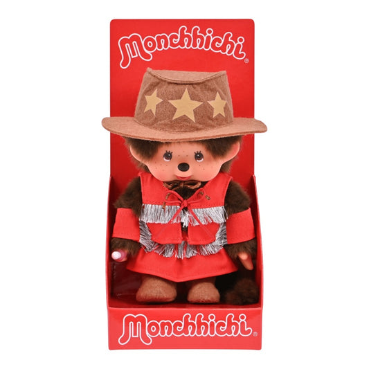 Monchhichi – Cowgirl Plush Doll