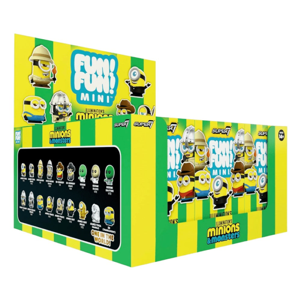 Minions 3 – Minion FUN! FUN! MINI Blind Box Assortment (Wave 1) (Display of 9)