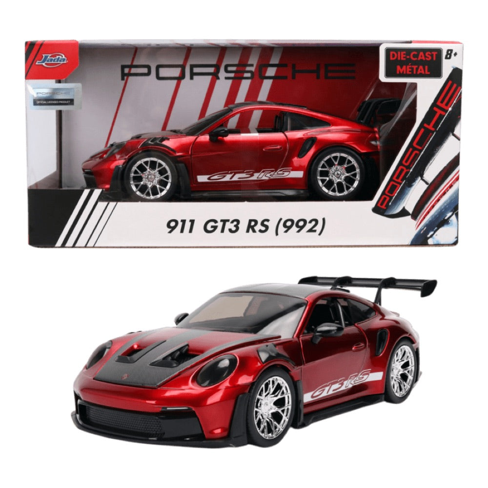 HyperSpec – 1:24 Porsche 911 GT3 RS (992) (Candy Red) Diecast Vehicle
