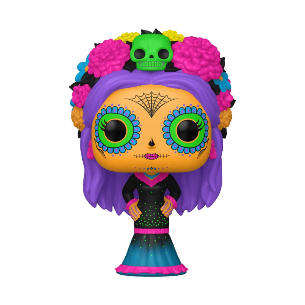 Dia de Los Muertos – La Catrina (Azul) Exclusive Blacklight Pop! Vinyl