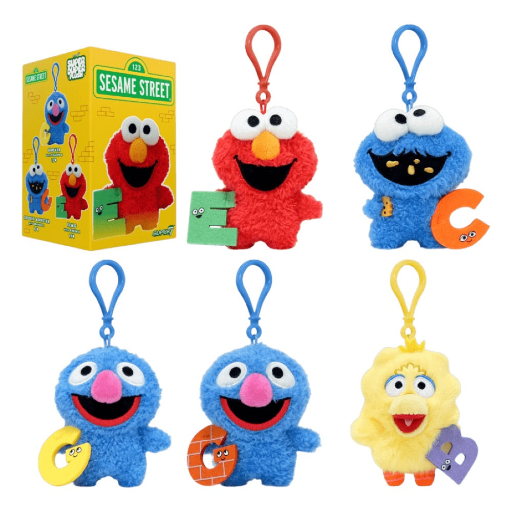 Sesame Street – Super Duper Plush Blind Box Assortment (Wave 01) (Display of 12)