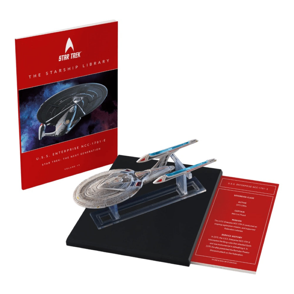 Star Trek: First Contact – U.S.S. Enterprise NCC-1701-E Diecast Ship & Book