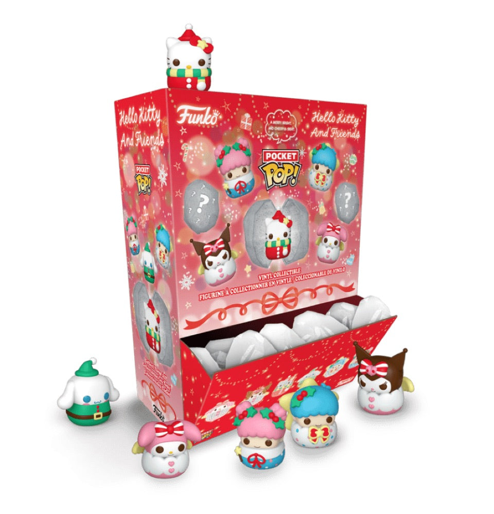 Sanrio – Snowball Capsule Pocket Pop! Blind Assortment (Display of 12)