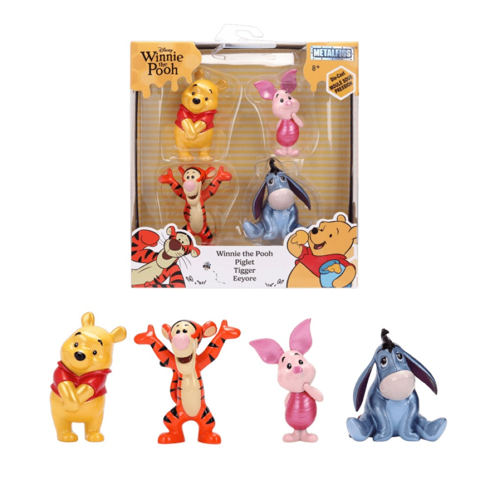 Winnie the Pooh – Pooh & Friends 2.5″ MetalFigs 4-Pack