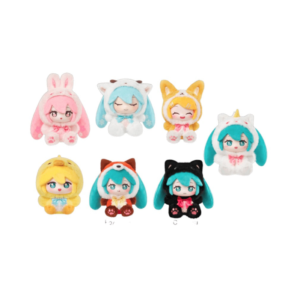 Hatsune Miku – Vinyl & Plush Forest Cute Figures (Size S) (Display of 6)