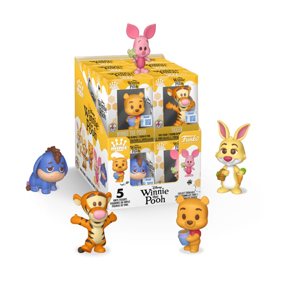 Winnie the Pooh – Exclusive Mini Vinyl Figures Assortment (Display of 12)