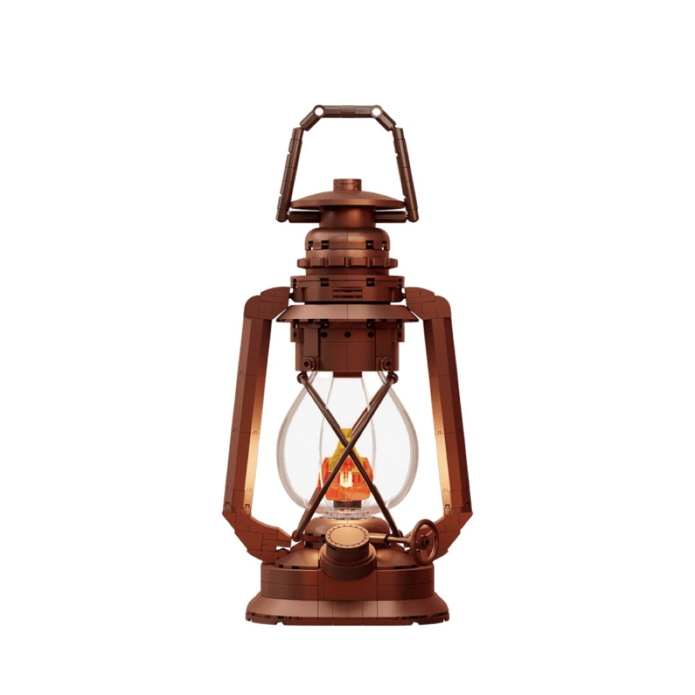 Retro Collection – Kerosene Lamp Construction Set (379 Pieces)