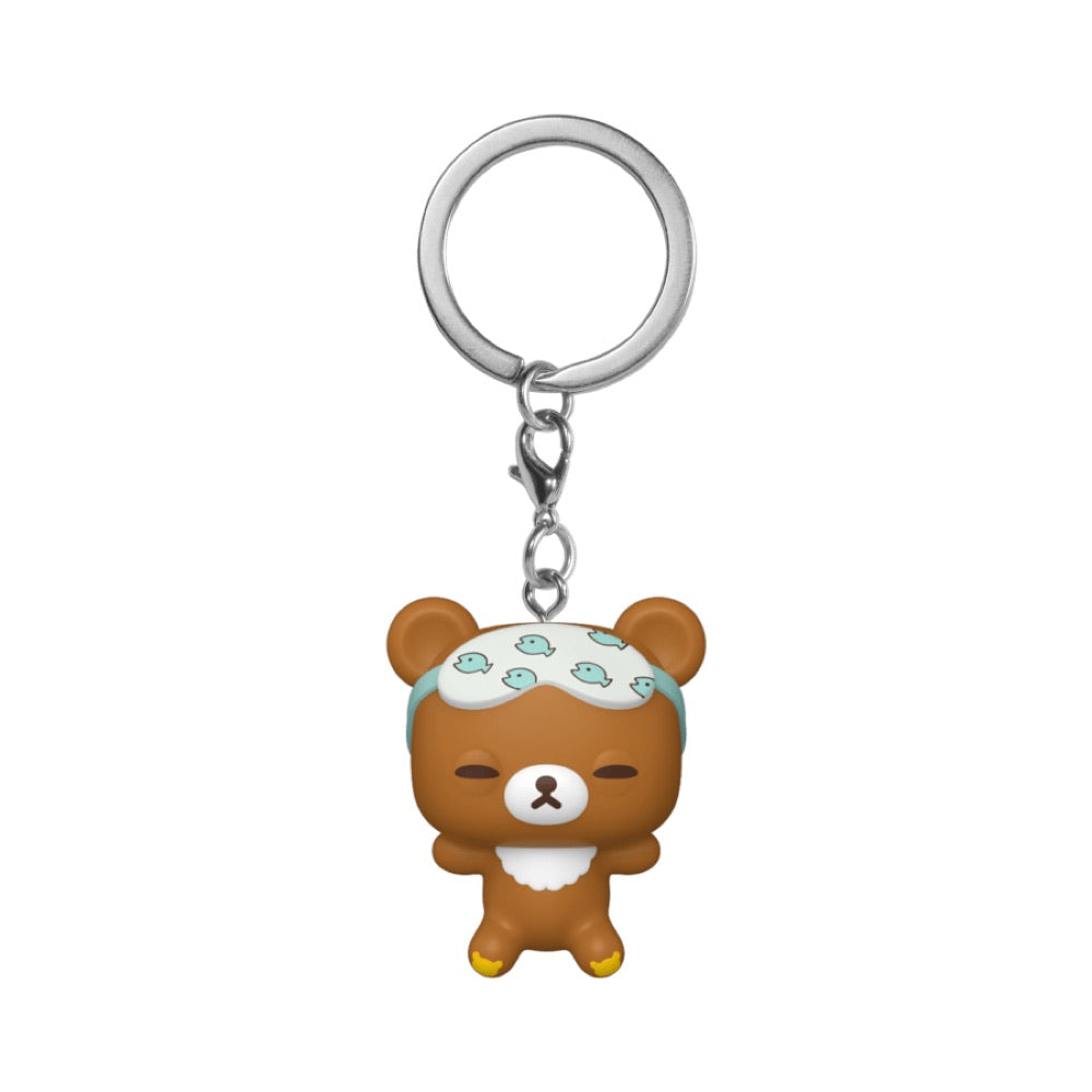 Rilakkuma – Chairoikoguma (Sleepy) Pop! Keychain