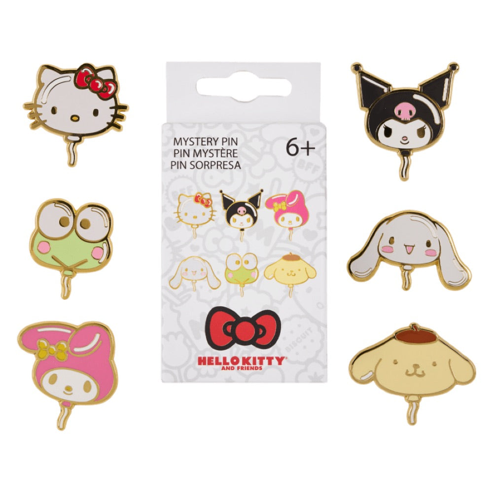 Hello Kitty – Balloons Mystery Pin Blind Box (Display of 12)