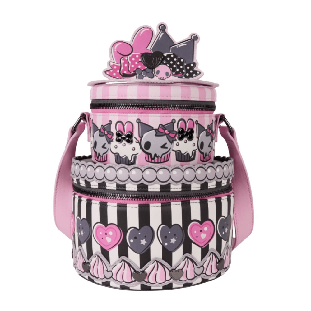 Sanrio – My Melody And Kuromi Figural Crossbody Bag