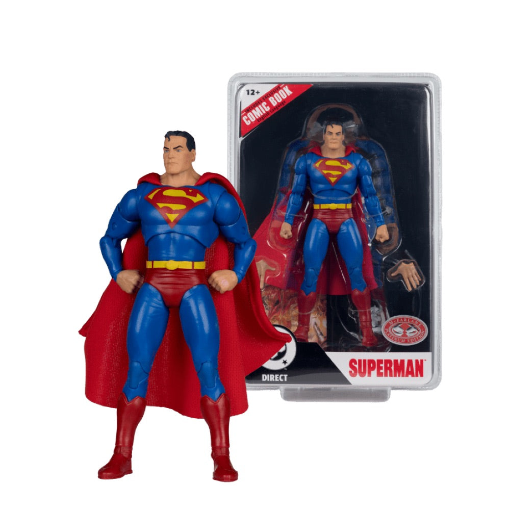 DC Direct – Superman (Justice)(Chase) Page Punchers 7″ Figure with Comic