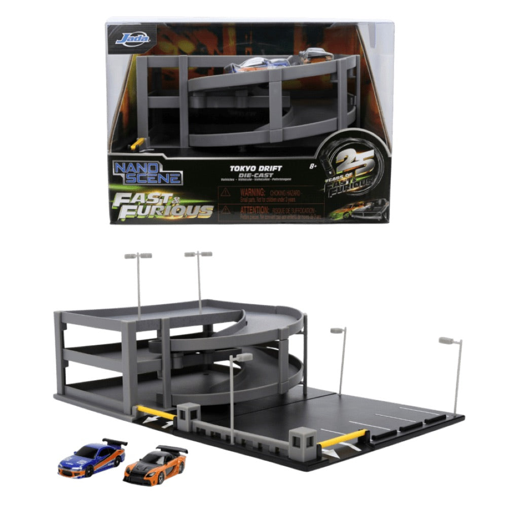 Fast & Furious – Tokyo Drift Garage Nano Diorama