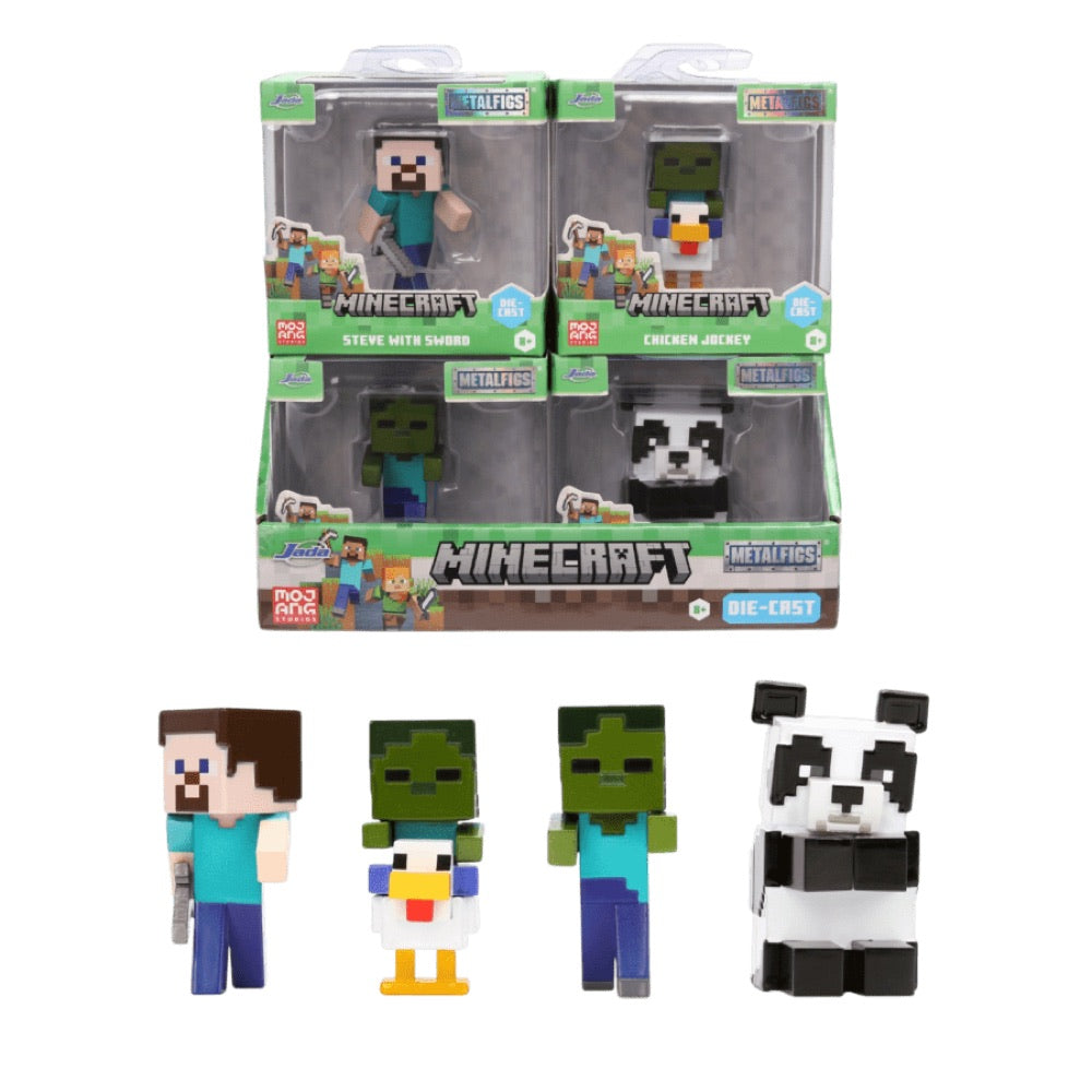 Minecraft – 2.5″ Metalfigs (Wave 7) Assortment (Display of 12)