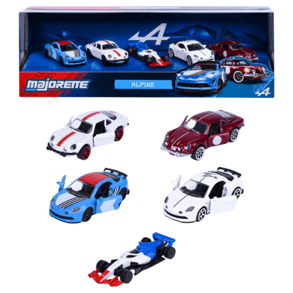 Majorette – Alpine 5 Vehicle Giftpack