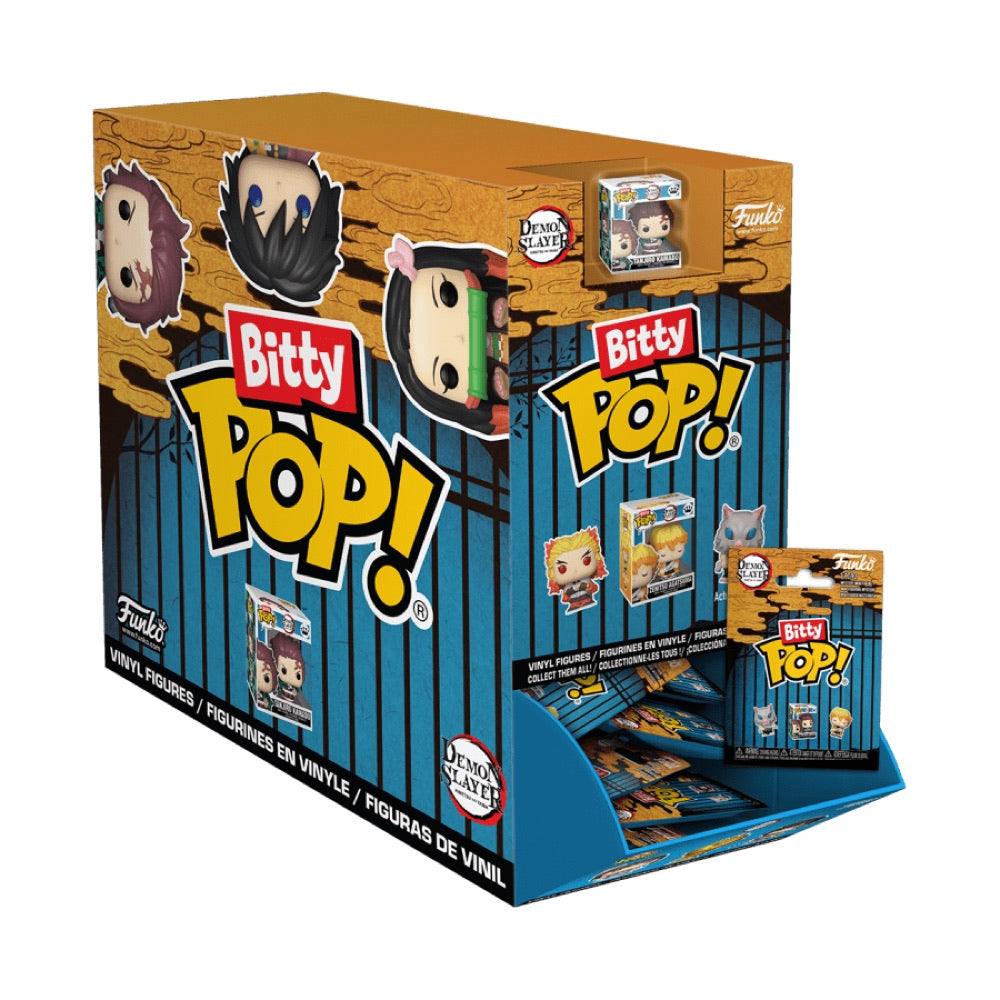 Demon Slayer – Bitty Pop! Blind Bag Assortment (Display of 32)