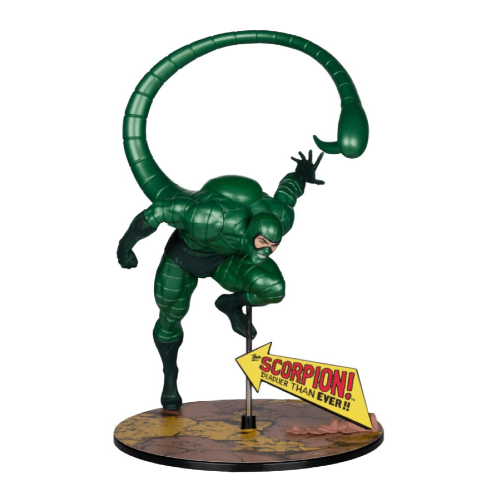 Marvel Comics – Scorpion (Amazing Spider-Man #318) Gold Label 1:10 Scale Figure