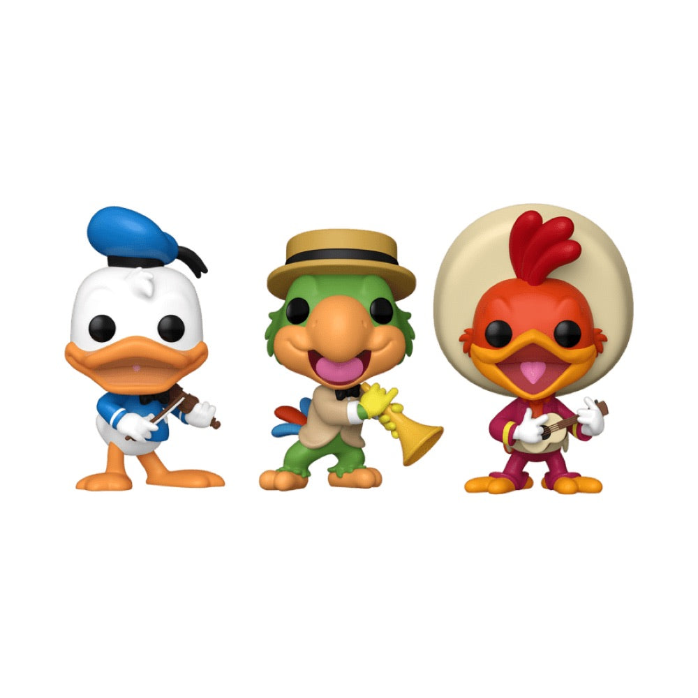 The Three Caballeros – The Three Caballeros Pop! 3-Pack