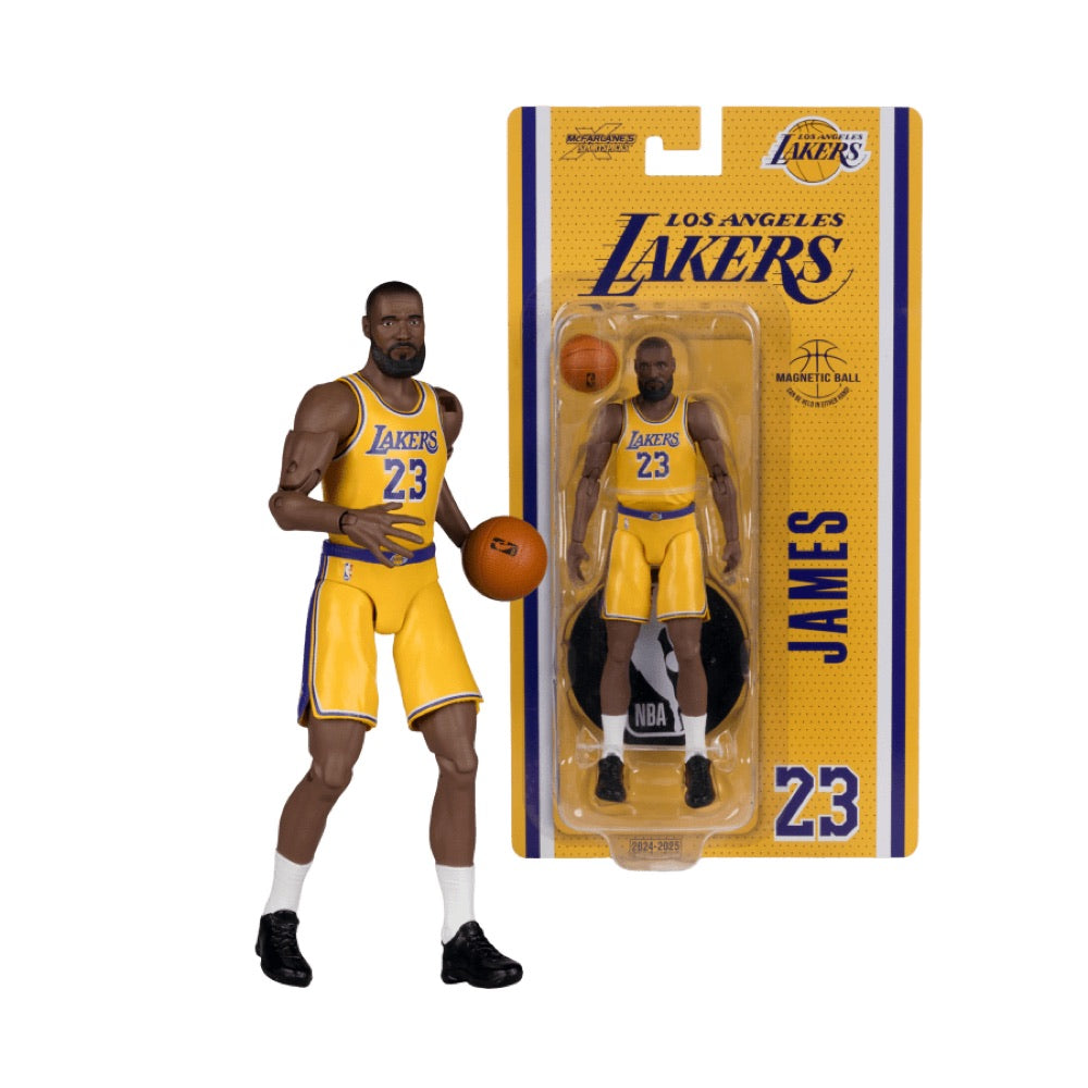 NBA – Lebron James (Los Angeles Lakers) 6″ Articulated Figure