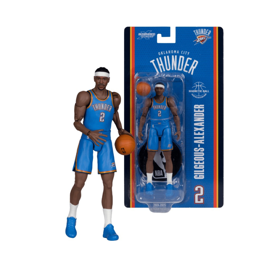 NBA – Shai Gilgeous-Alexander (Oklahoma City Thunder) 6″ Articulated Figure