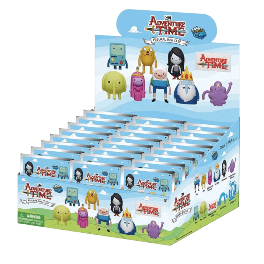 Adventure Time – 3D PVC PVC Bag Clips Series 1 Blind Bag (Display of 24)