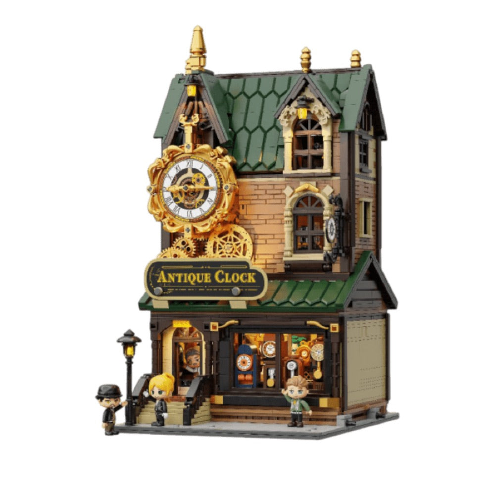 Retro Series – Antique Clock Shop Construction Set (2666 Pieces)