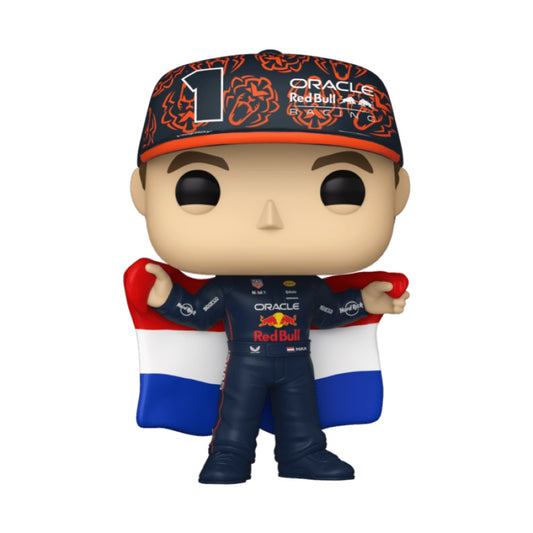 Formula 1: Red Bull – Max Verstappen with Flag Exclusive Pop! Vinyl