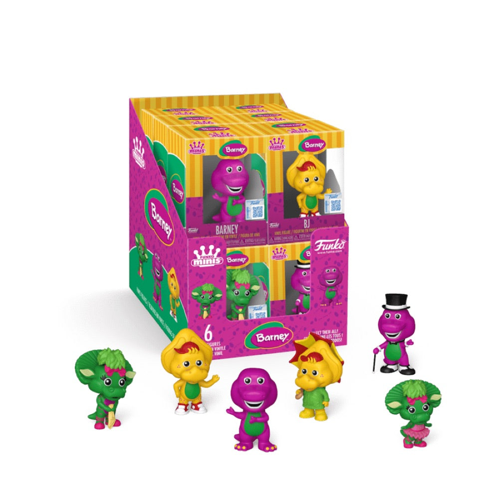Barney – Mini Vinyl Figures Assortment (Display of 12)