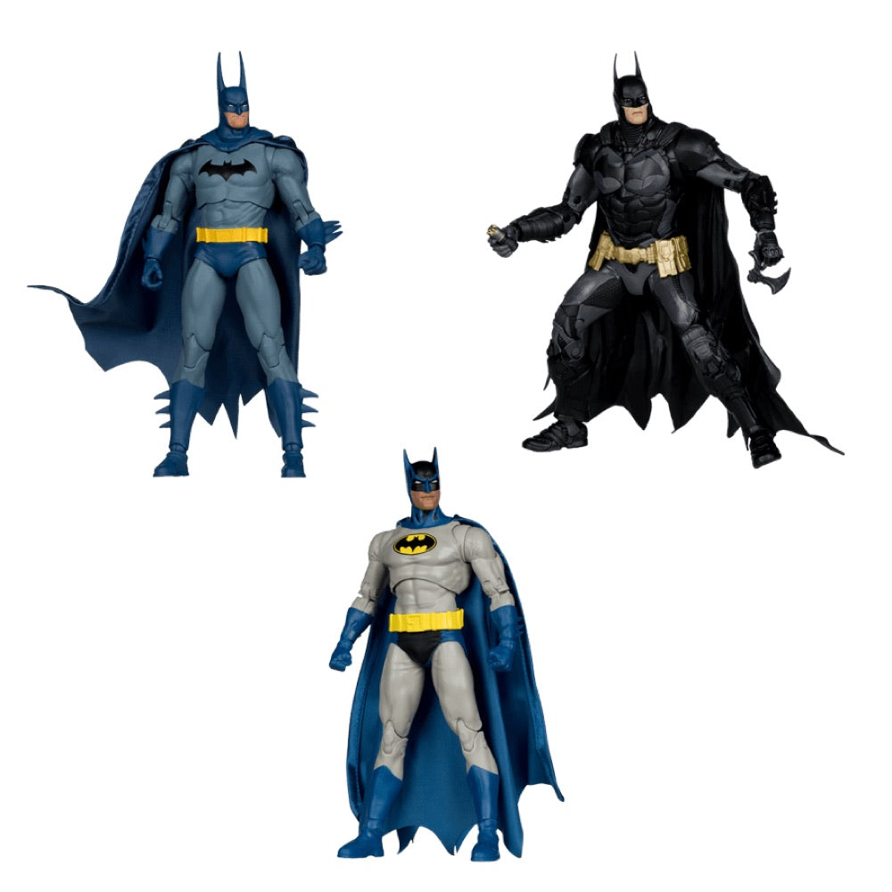 DC Multiverse – Batman 7″ Action Figure Assortment (6 Pieces)