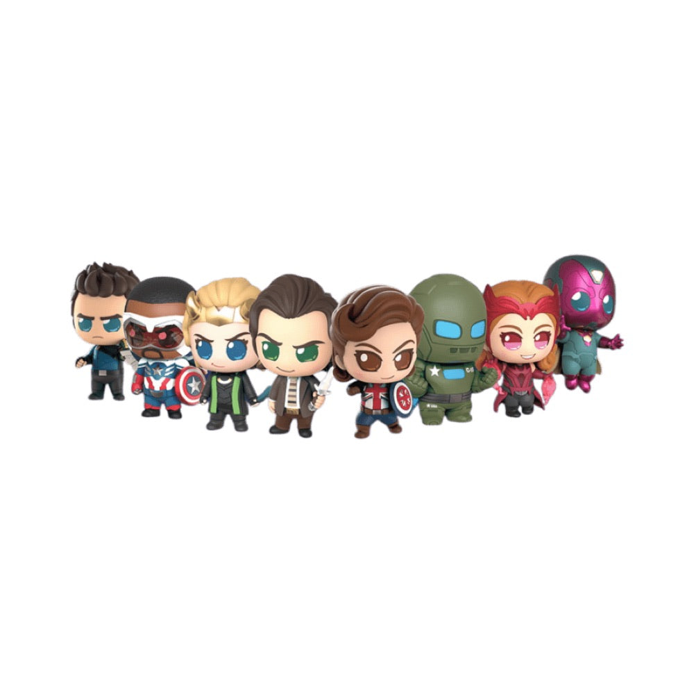 Marvel – Disney+ TV Cosbi Bobble-Head Collection (Series 1) (Display of 8)
