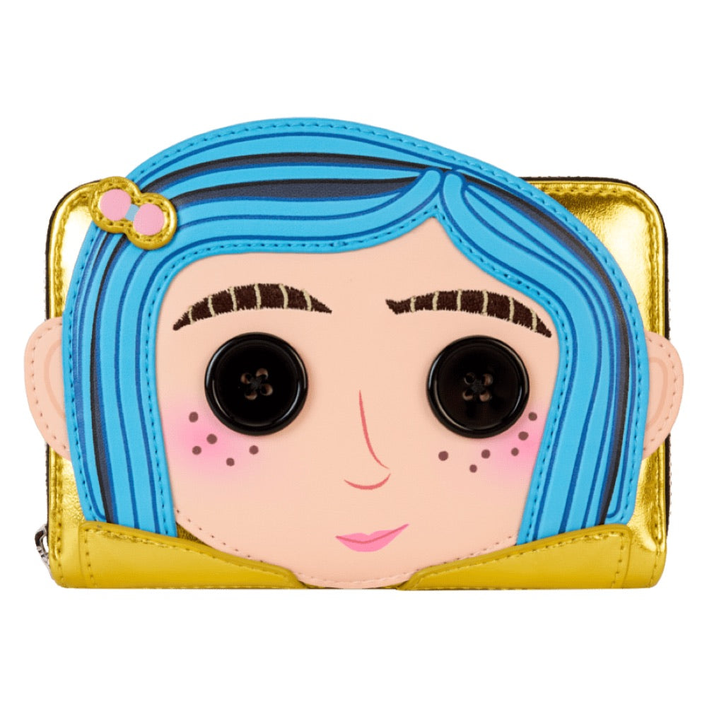 Coraline – Doll Cosplay Zip Around Wallet