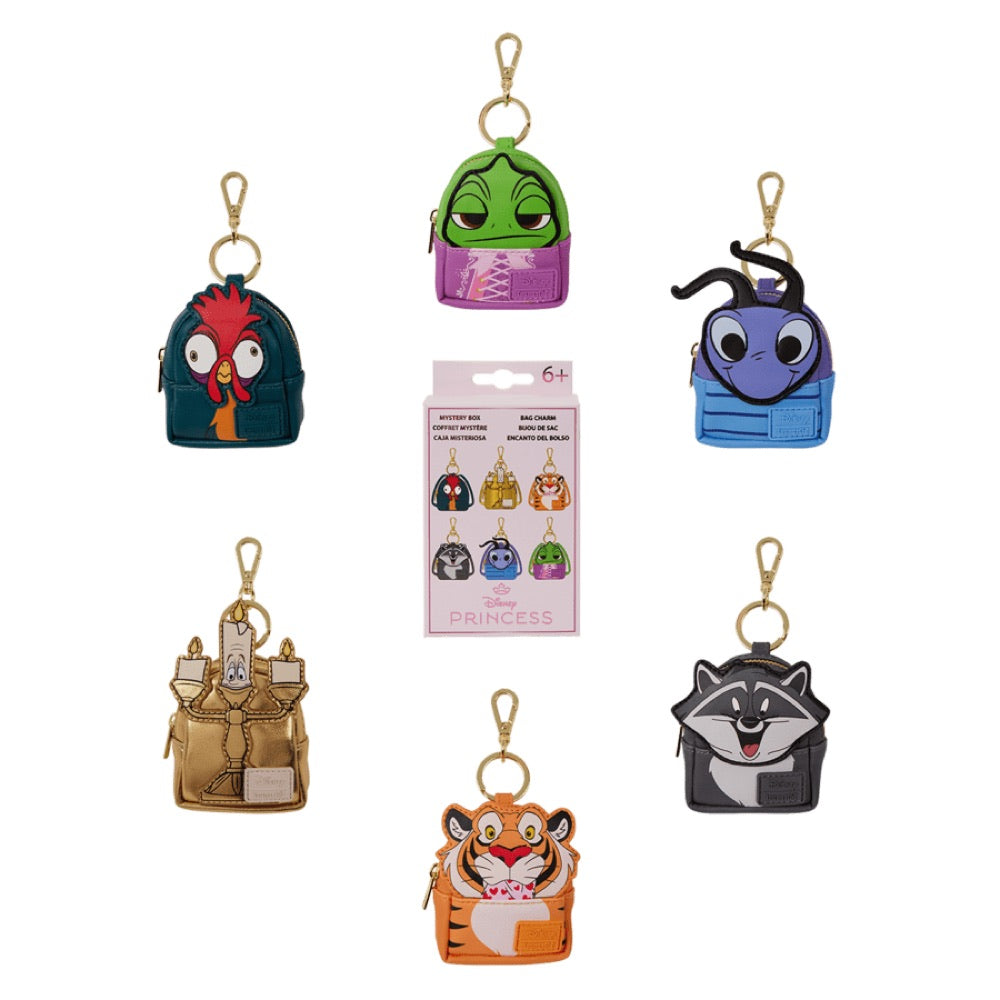 Disney Princess – Sidekicks Mystery Mini Backpack Keychain Charm (Display of 15)